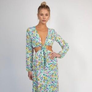 RESA Noel Maxi Dress in Monet